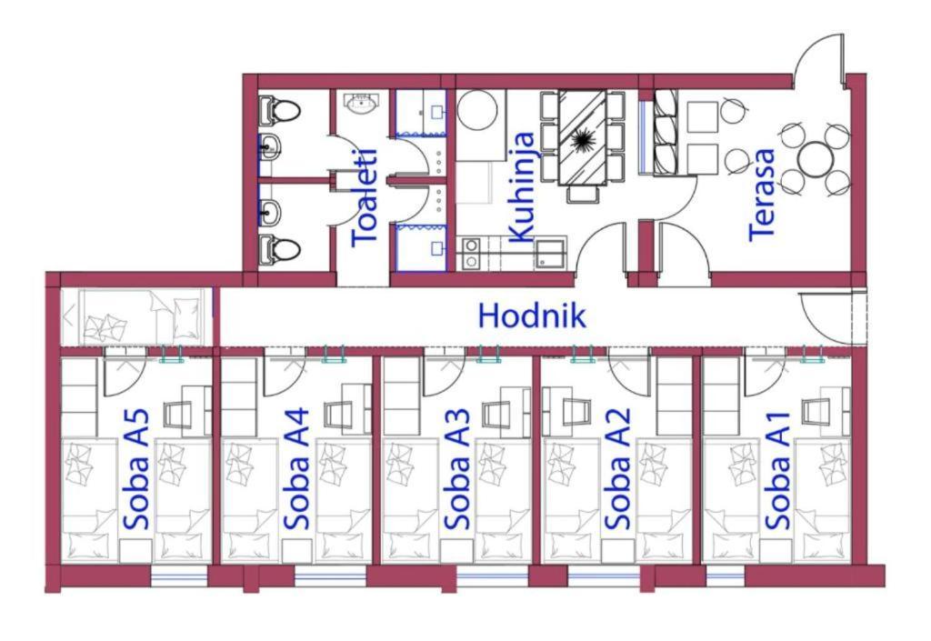 Atrijum Apartments And Rooms Kladovo Zewnętrze zdjęcie